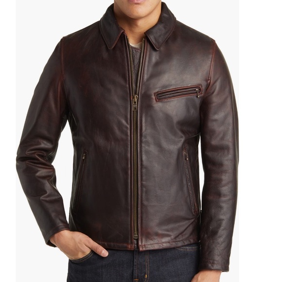 Schott NYC Waxy Cowhide Leather Mechanics
Jacket Size Medium - Picture 4 of 11